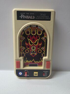 Entex Raise The Devil Vintage 1980 Electronic Pinball Game Rare Read Descript